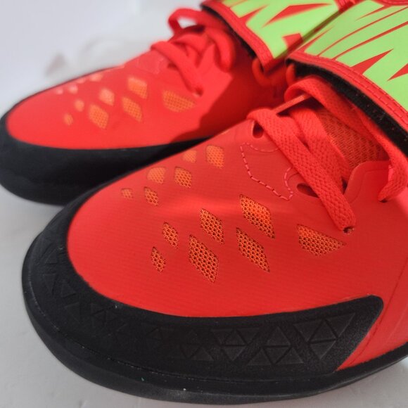 Nike Zoom Rival SD 2 Throwing Shoes Crimson Red Lime FZ9665-600 Mens Size 7.5 US main image 10